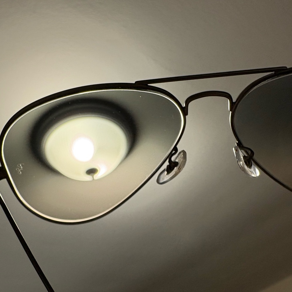 Ray-Ban Classic Gunmeral Frame Gradient Grey Lens - Picture 8 of 8